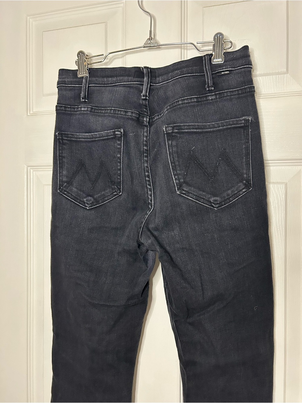 Mother The Hustler Ankle Fray Jeans Encounters at Night - Picture 9 of 13